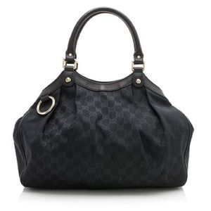 Gucci GG Canvas Sukey Medium Tote